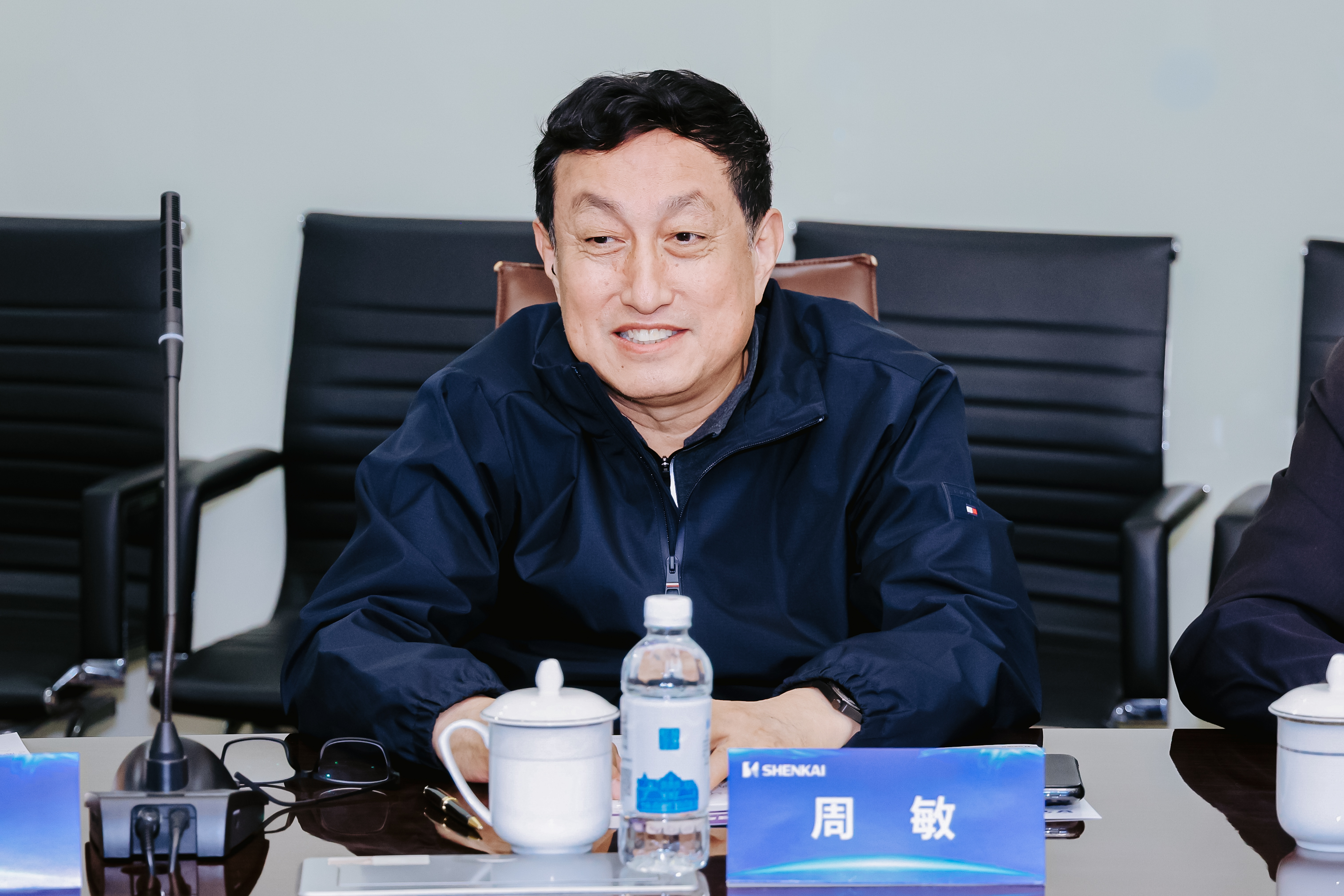 中石协刘宏斌会长一行莅临亿万先生MR参观考察(图8)