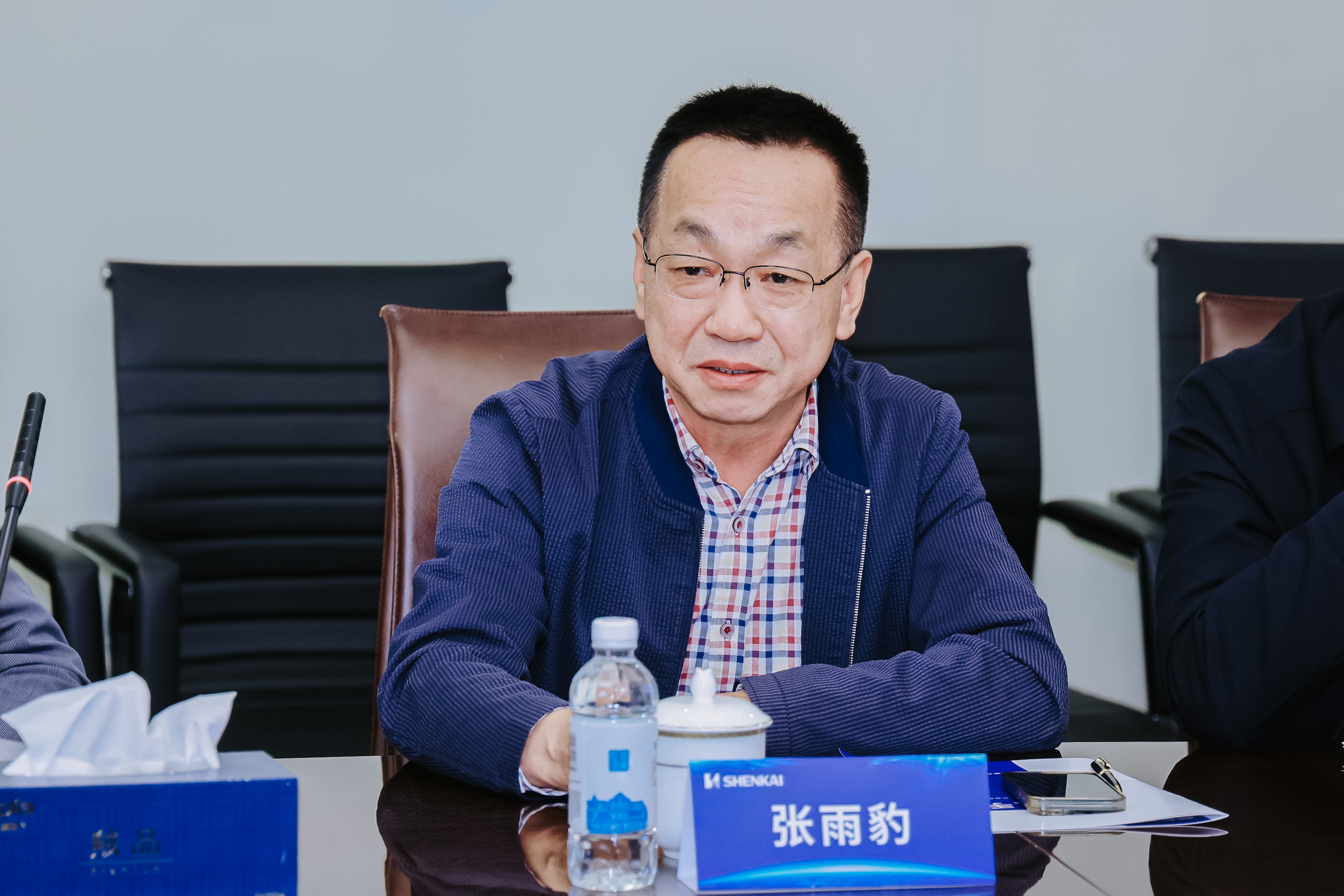 中石协刘宏斌会长一行莅临亿万先生MR参观考察(图6)